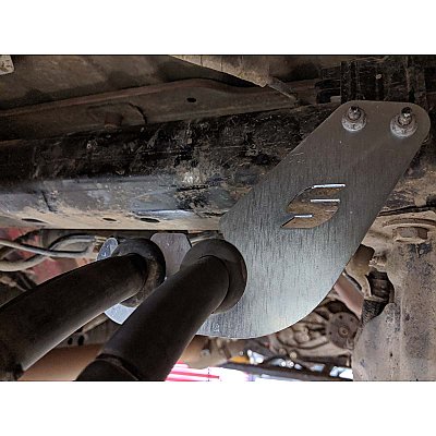 Synergy Jeep JL / JLU Parking Brake Cable Relocation Bracket — Synergy Jeep JL / JLU Parking Brake Cable Relocation Bracket
