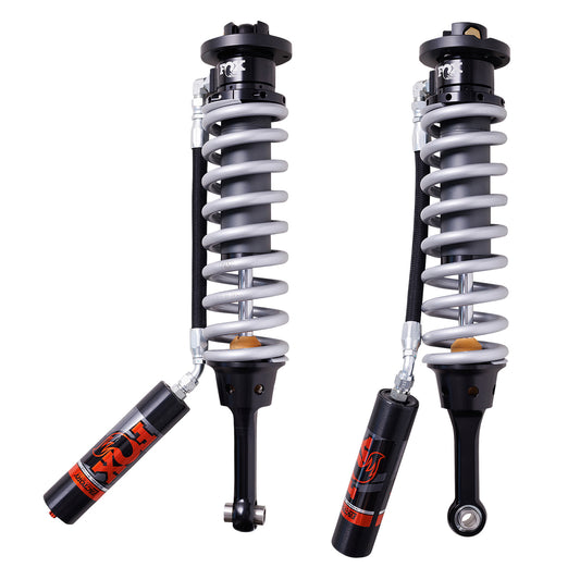 FOX | Shock Absorber 10-14 Ford Raptor Front Coilover Internal Bypass 3.0 Series Remote Reservoir 7.6 Inch 0-2 Inch Lift Cerakote Kit | 883-02-233