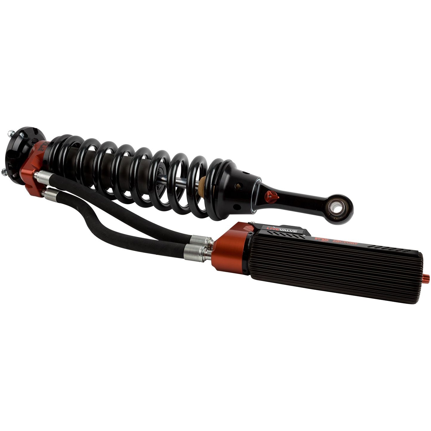 FOX | Shock Absorber 19-On Ford Raptor Front Coilover Live Valve Internal Bypass 3.0 Series Remote Reservoir 7.9 Inch 0-2 Inch Lift Kit | 883-06-153