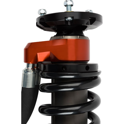 FOX | Shock Absorber 19-On Ford Raptor Front Coilover Live Valve Internal Bypass 3.0 Series Remote Reservoir 7.9 Inch 0-2 Inch Lift Kit | 883-06-153 close-up
