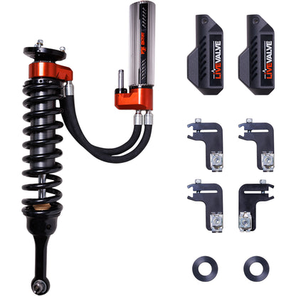 FOX | Shock Absorber 21.5-On Ford Raptor Front Coilover Live Valve Internal Bypass3.0 Series Remote Reservoir components