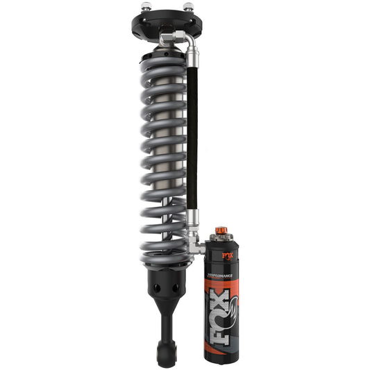 FOX | Shock Absorber 07-On Toyota Tundra Front Coilover 2.5 Truck Performance Elite Series Remote Reservoir 1-2 Inch Lift Dual Speed Compression Kit | 883-06-186