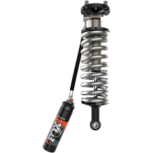 FOX | Shock Absorber 22-On Toyota Tundra W/Uca Front Coilover 2.5 Truck Performance Elite Series Remote Reservoir Dual Speed Compression 0-3 Inch Lift Kit | 883-06-218