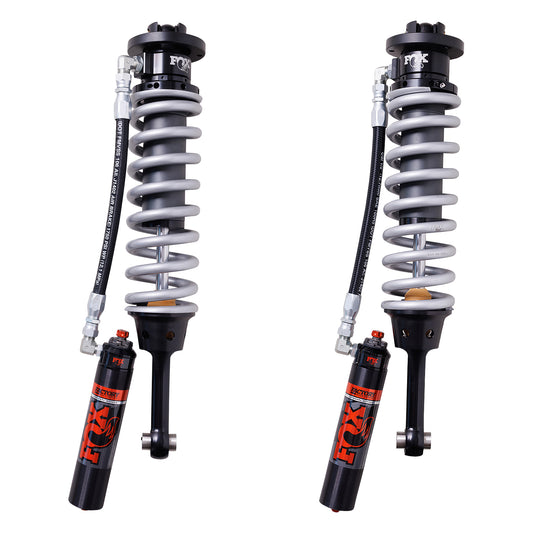 FOX | Shock Absorber 24-On Toyota Tacoma Front Coilover Internal Bypass 3.0 Series Remote Reservoir Dual Speed Compression Evo 2-3 Lift Kit | 883-06-232