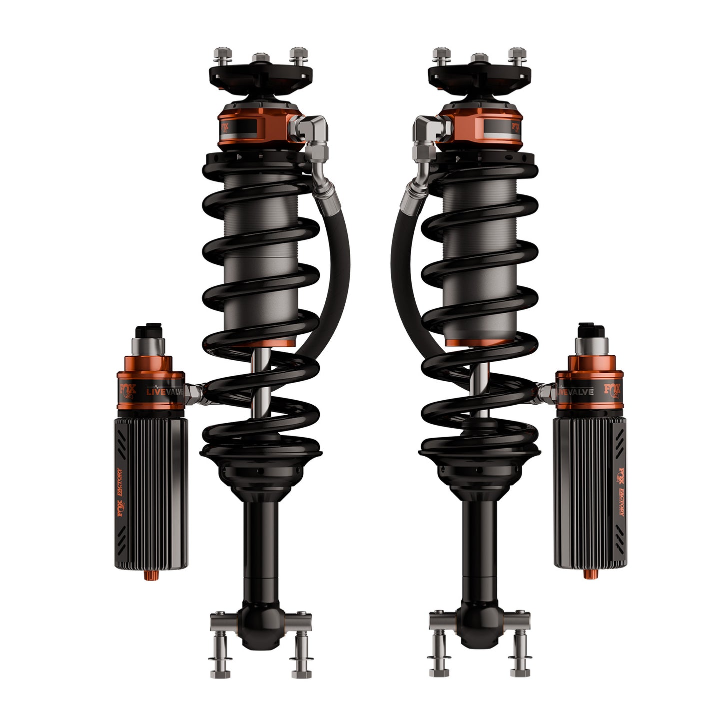 FOX | Shock Absorber 21-On Ford Bronco 3.2 Truck Factory Race Series Live Valve Connected Suspension Kit | 883-06-249