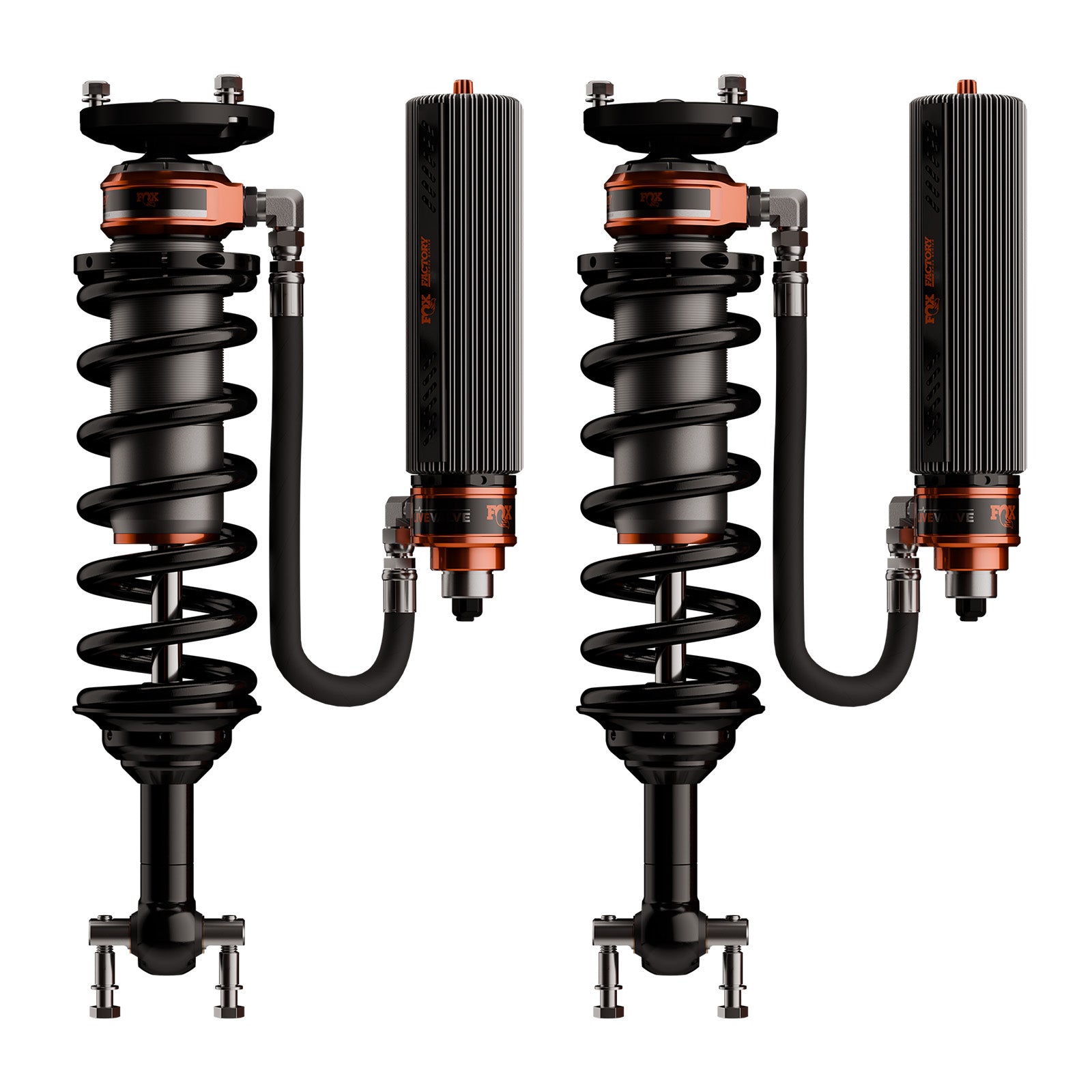 FOX | Shock Absorber 21-23 Ford F150 Supercrew 3.2 Truck Factory Race Series Live Valve Connected Suspension 2-2.5 Inch Lift Kit | 883-06-262