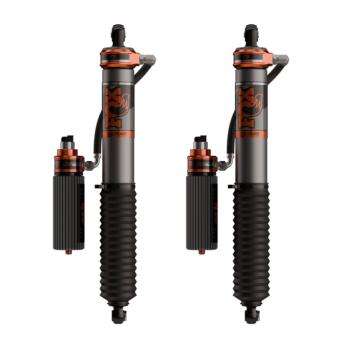 FOX | Shock Absorber 21-23 Ford F150 Supercrew 3.2 Truck Factory Race Series Live Valve Connected Suspension 2-2.5 Inch Lift Kit | 883-06-262