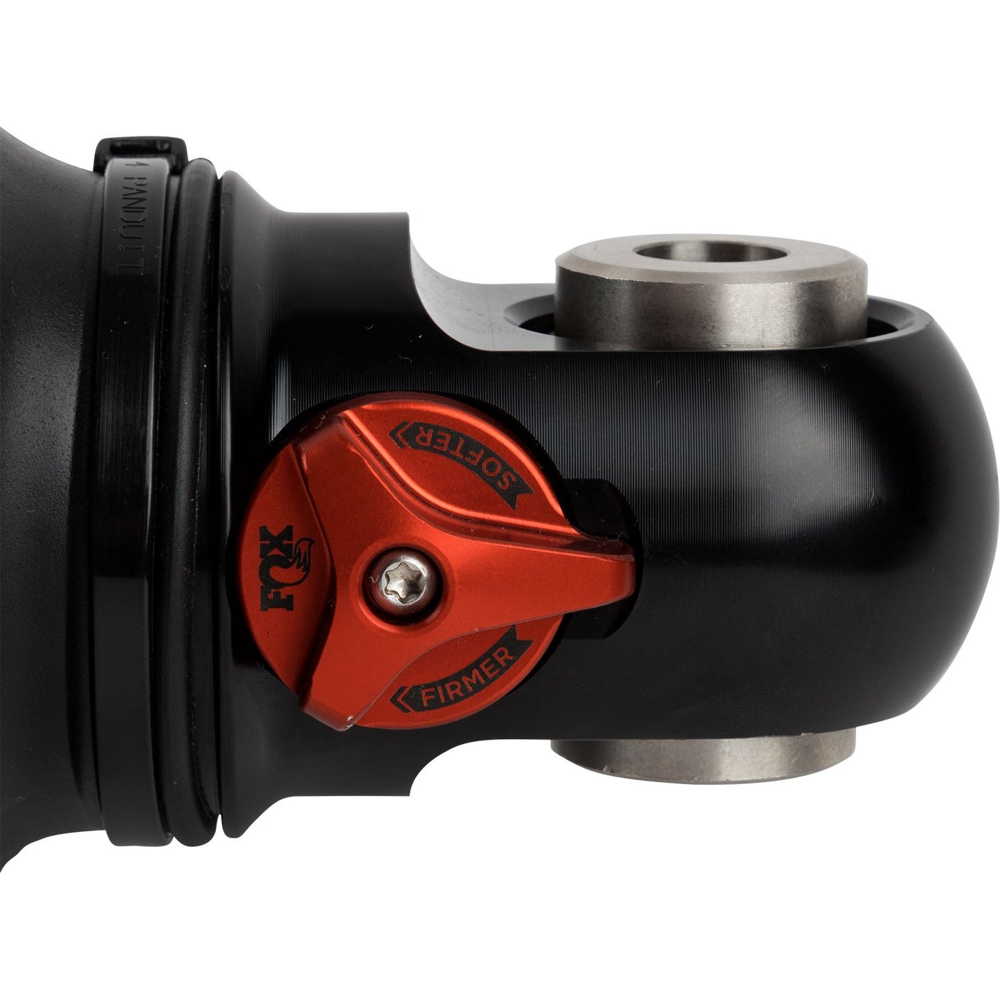 FOX | Shock Absorber 19-On Ford Raptor Rear Live Valve Internal Bypass 3.0 Series Piggy-Back External Cooler 12.3 Inch 0-1 Inch Lift Kit | 883-09-153 adjustment dial