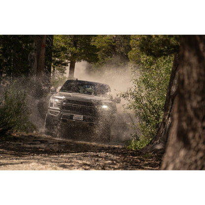 FOX | Shock Absorber 19-On Ford Raptor Rear Live Valve Internal Bypass 3.0 Series Piggy-Back External Cooler 12.3 Inch 0-1 Inch Lift Kit | 883-09-153 off-road image