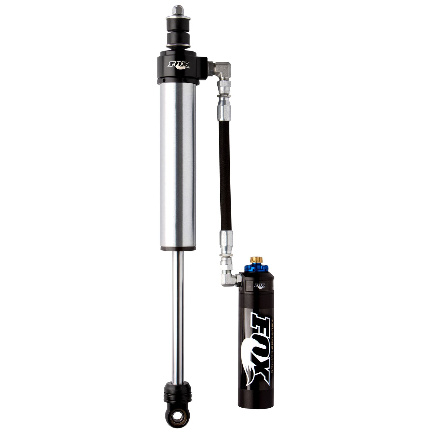 FOX | Shock Absorber 05-On Ford Super Duty Front 2.5 Series Remote Reservoir 10.0 Inch 4-6 Inch Lift Dual Speed Compression Kit | 883-26-013