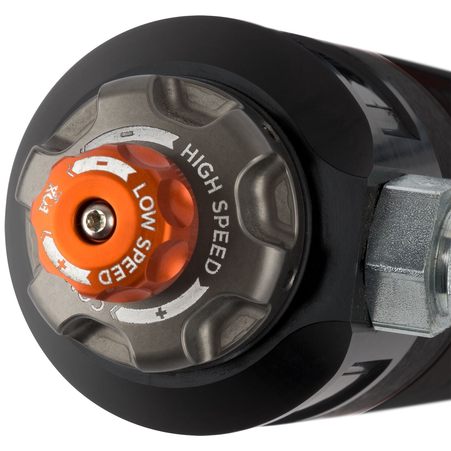 FOX | Shock Absorber 18-On Jeep Wrangler JL Front 2.5 Truck Performance Elite Series Remote Reservoir 4.5-6 Inch Lift Dual Speed Compression Kit | 883-26-052 adjustable knob