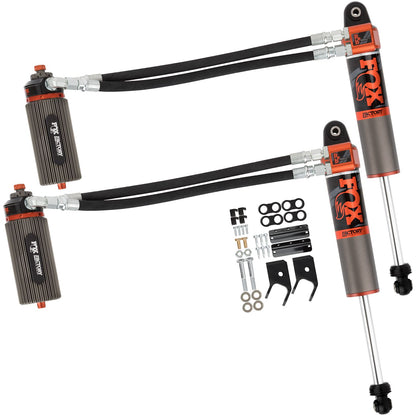 FOX | Shock Absorber 18-On Jeep Wrangler JL Front Internal Bypass 3.0 Series Remote Reservoir 8.8 Inch 2-3 Inch Lift Dual Speed Compression Kit | 883-26-057