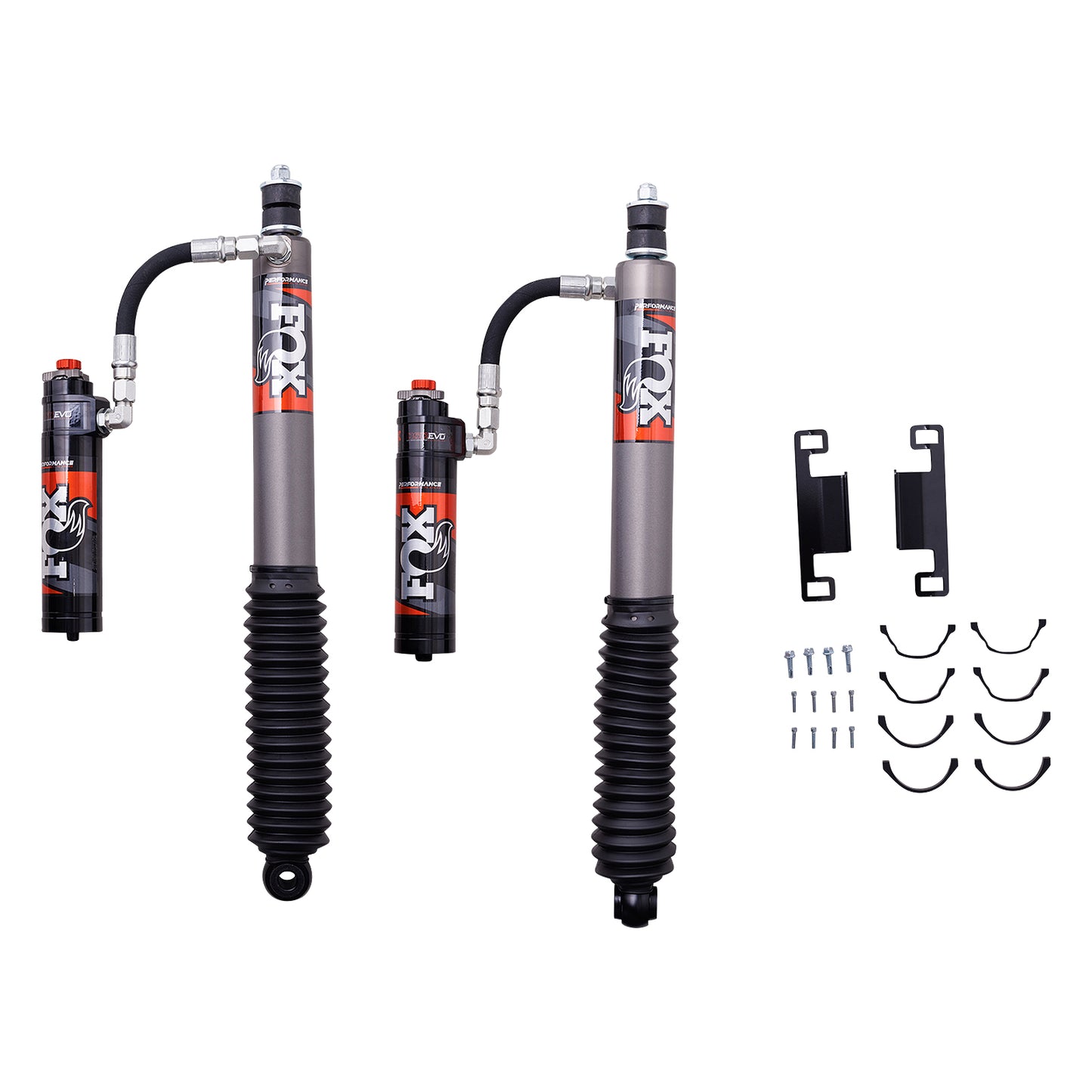 FOX | Shock Absorber 24-On Toyota Tacoma Rear 2.5 Truck Performance Elite Series Remote Reservoir Dual Speed Compression Evo 0-1.5 Inch Lift Kit | 883-26-143
