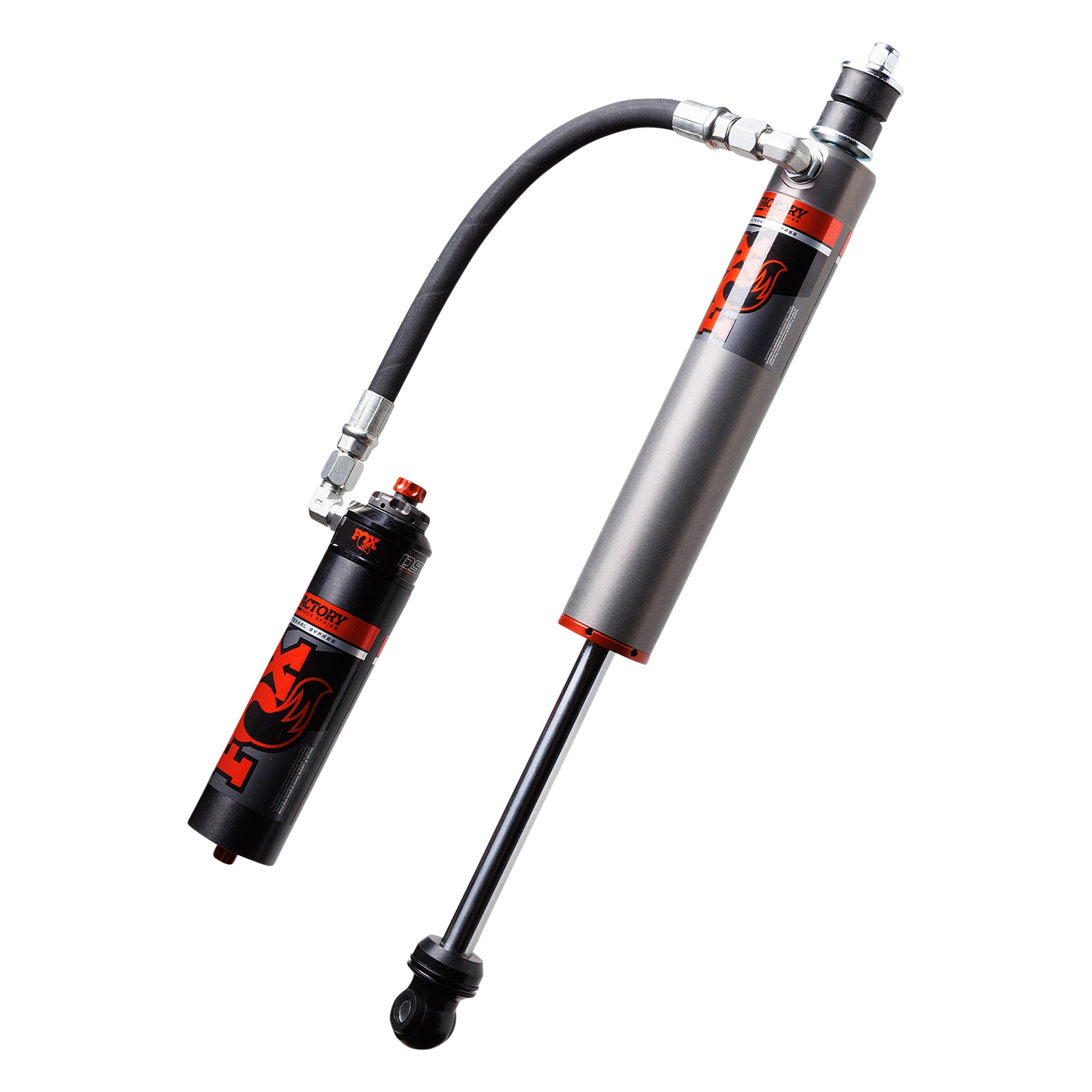 FOX | Shock Absorber 03-24 Toyota 4Runner 07-14 with aluminum body and external reservoir for improved ride quality.