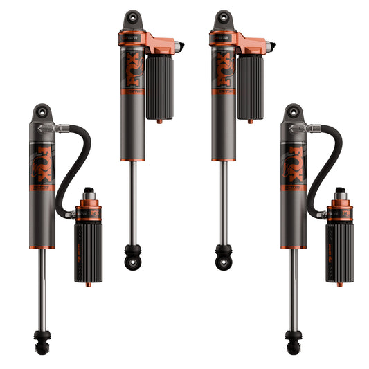 FOX | Shock Absorber 20-On Jeep Gladiator JT 3.0 Factory Race Series Remote Reservoir 3.5-4.5 Lift Live Valve Connected Suspension Requires Front Driveshaft Kit | 883-26-164