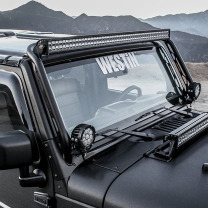 Westin Overhead Light Hoop 2007-2018 Jeep Wrangler JK