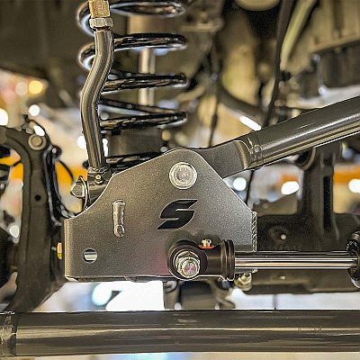 Synergy Jeep JL / JLU / JT Front Track Bar Relocation Bracket — Synergy Jeep JL / JLU / JT Front Track Bar Relocation Bracket