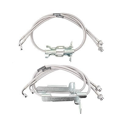 Synergy Jeep JL / JLU Stainless Braided Brake Line Kits — 8866-01
