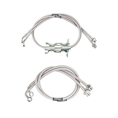 Synergy Jeep Gladiator JT Stainless Braided Brake Line Kits — 8866-02