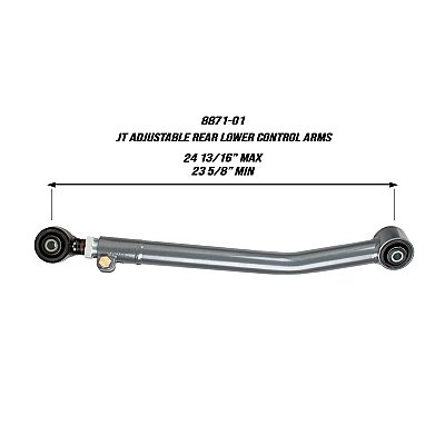 Synergy Jeep Gladiator JT Adjustable Rear Lower Control Arms — Synergy Jeep Gladiator JT Adjustable Rear Lower Control Arms