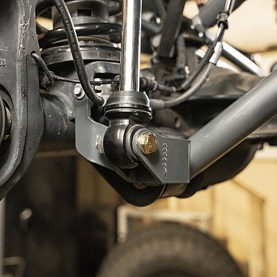 2018+ Jeep JL / JLU / JT Front Outboard Shock Mounts — 2018+ Jeep JL / JLU / JT Front Outboard Shock Mounts