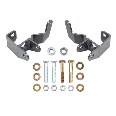 2018+ Jeep JL / JLU / JT Front Outboard Shock Mounts — 2018+ Jeep JL / JLU / JT Front Outboard Shock Mounts