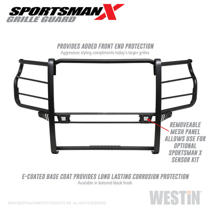 Westin Sportsman X Grille Guard 2020-2024 Chevy Silverado 2500/3500