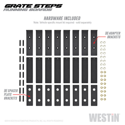 Westin Grate Steps Running Boards Running Boards 90"