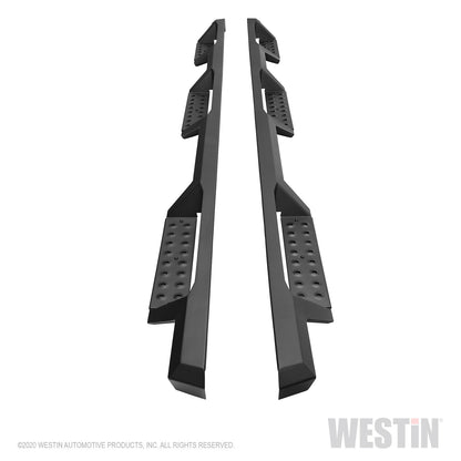 Westin HDX Drop Wheel-to-Wheel Nerf Steps 2019-2024 Ram 2500/3500 Crew Cab (6.5' Bed) Textured