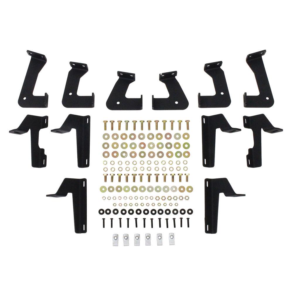 Westin HDX Drop Nerf Steps 2007-2018 Jeep Wrangler JK 4dr