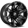 XF OFFROAD XF-218 Gloss Black Milled