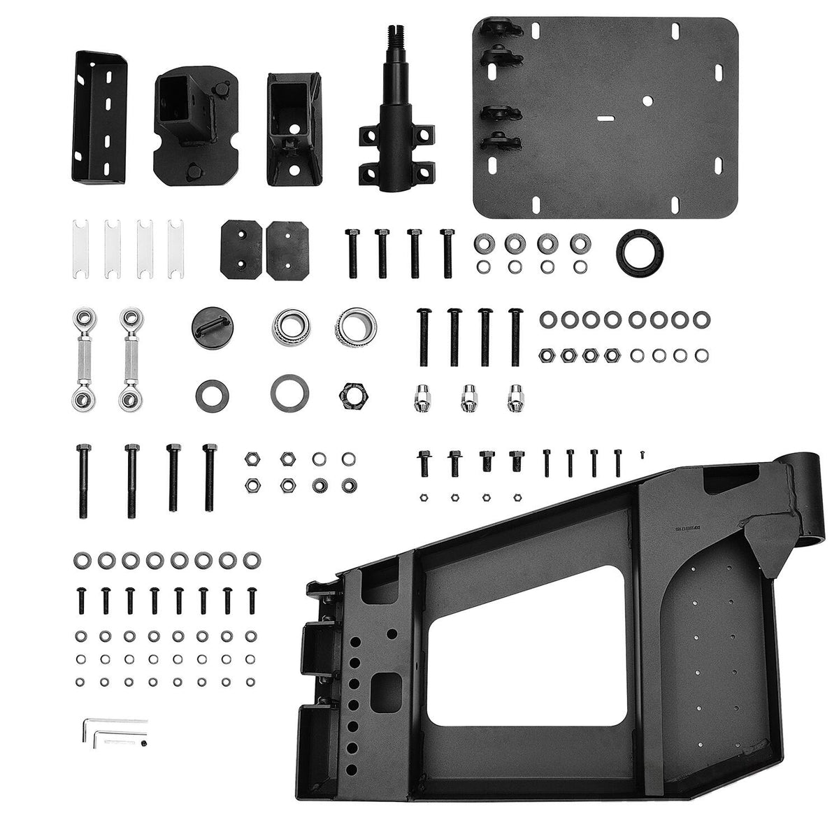 Westin Tire Carrier 2007-2018 Jeep Wrangler JK