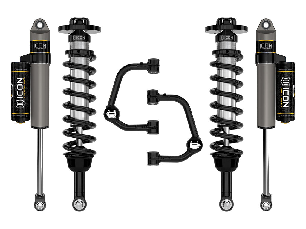 ICON K93162T 2021-2026 Ford F-150 Tremor, 2.5-3" Lift, Stage 2 Suspension System, Tubular