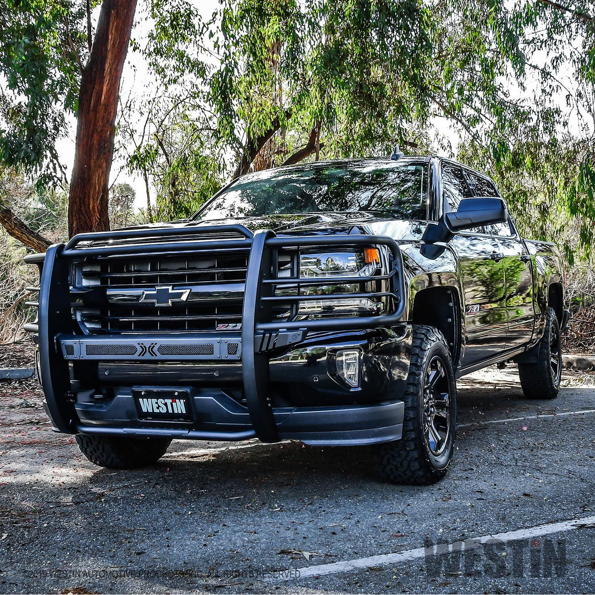 Westin Sportsman X Grille Guard 2016-2018 Chevy Silverado 1500