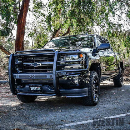 Westin Sportsman X Grille Guard 2016-2018 Chevy Silverado 1500