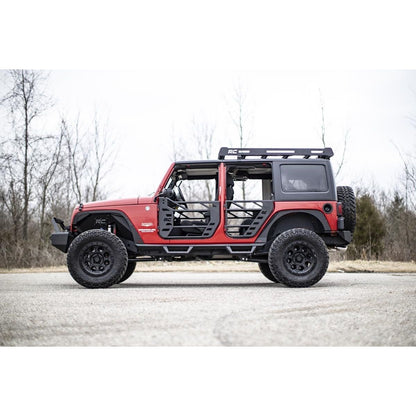 ROUGH COUNTRY Tubular Doors | Rear | Jeep Wrangler JK/Wrangler Unlimited  (2007-2018) | 10587