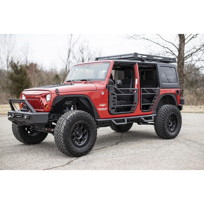 ROUGH COUNTRY Tubular Doors | Rear | Jeep Wrangler JK/Wrangler Unlimited  (2007-2018) | 10587
