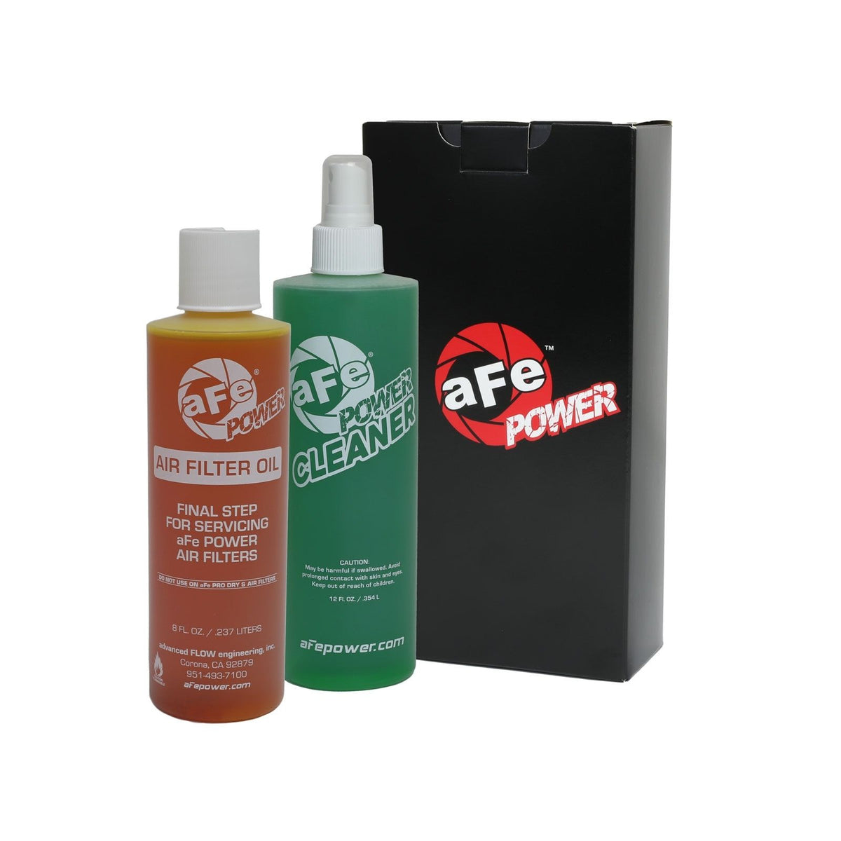 aFe POWER aFe POWER Pro GUARD 7 Air Filter Restore Kit; 8 oz Squeeze Oil, 12 oz Spray Cleaner — 90-50500
