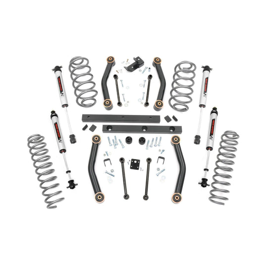 ROUGH COUNTRY 4 Inch Lift Kit | V2 | Jeep Wrangler TJ (03-06)/Wrangler Unlimited (04-06)  | 90777