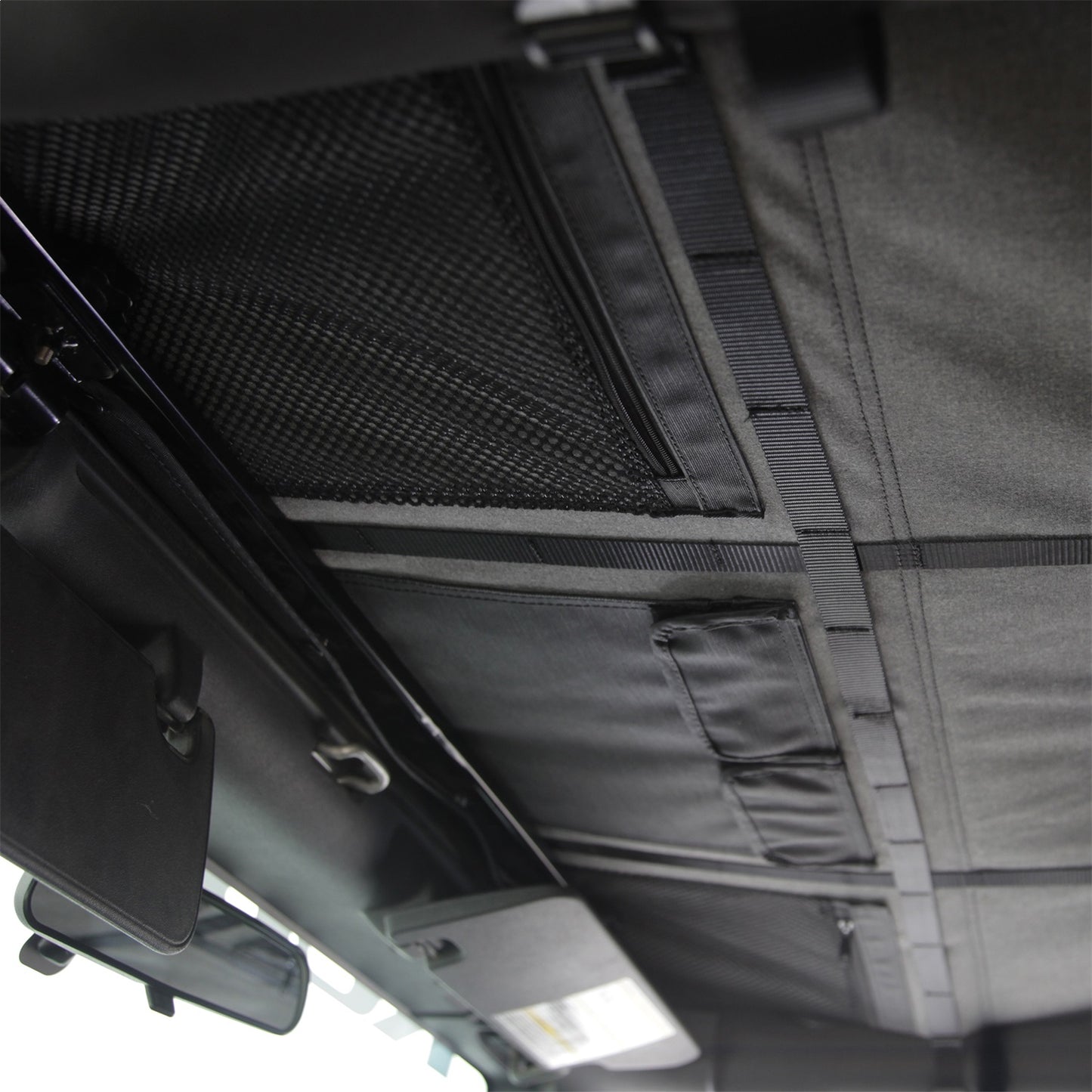 SMITTYBILT | Bowless Combo Top W/Tinted Windows Black Diamond 07-18 Wrangler JK 4 Door Smittybilt |9083235