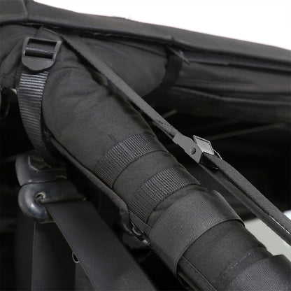 SMITTYBILT | Bowless Combo Top W/Tinted Windows Black Diamond 07-18 Wrangler JK 4 Door Smittybilt |9083235