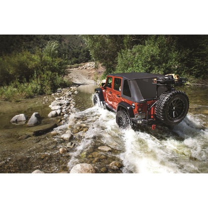 SMITTYBILT | Bowless Combo Top W/Tinted Windows Black Diamond 07-18 Wrangler JK 4 Door Smittybilt |9083235