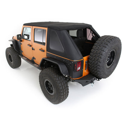 SMITTYBILT | Bowless Combo Top W/Tinted Windows Protek Jeep 07 18 Wrangler JK 4 Door Smittybilt |9087235
