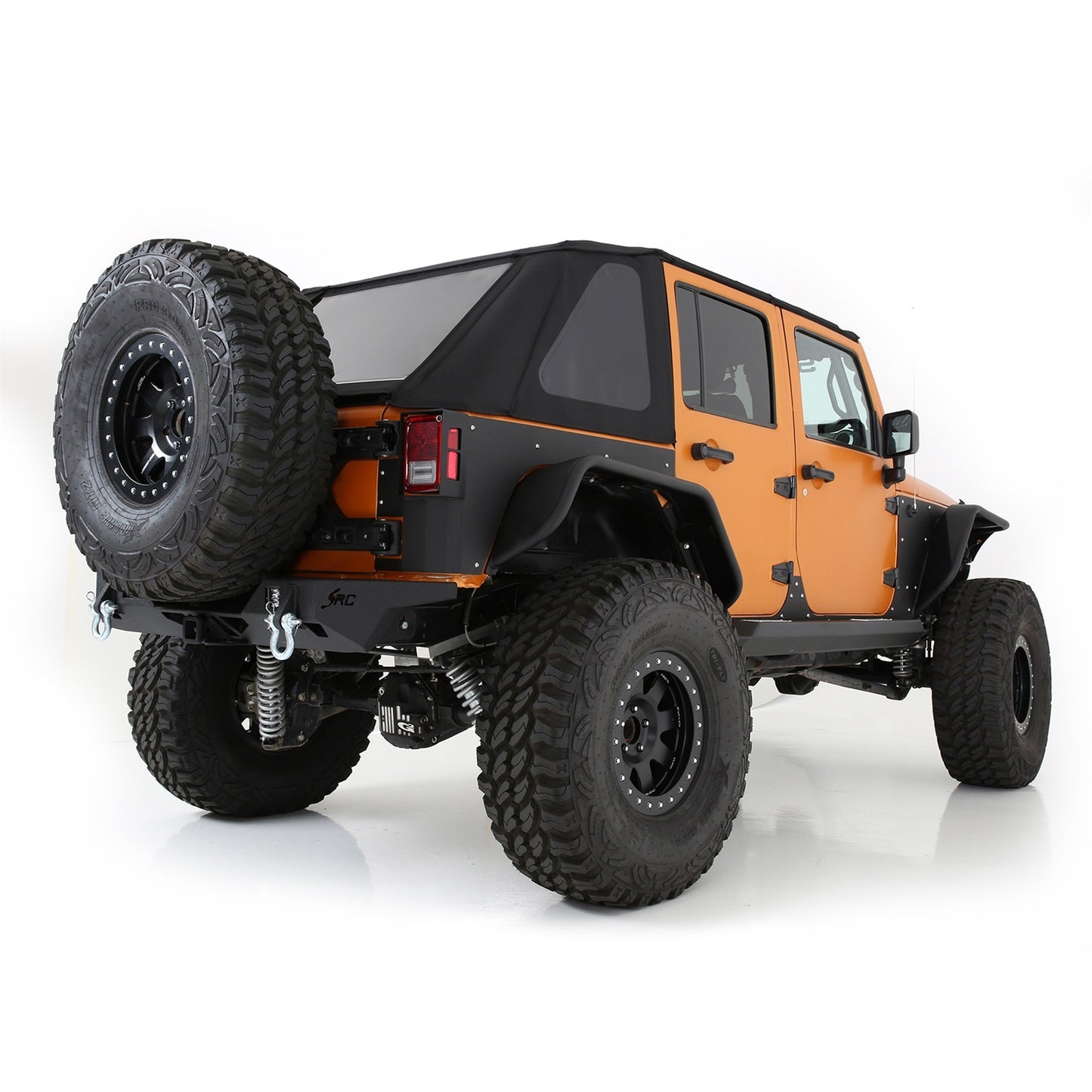 SMITTYBILT | Bowless Combo Top W/Tinted Windows Protek Jeep 07 18 Wrangler JK 4 Door Smittybilt |9087235
