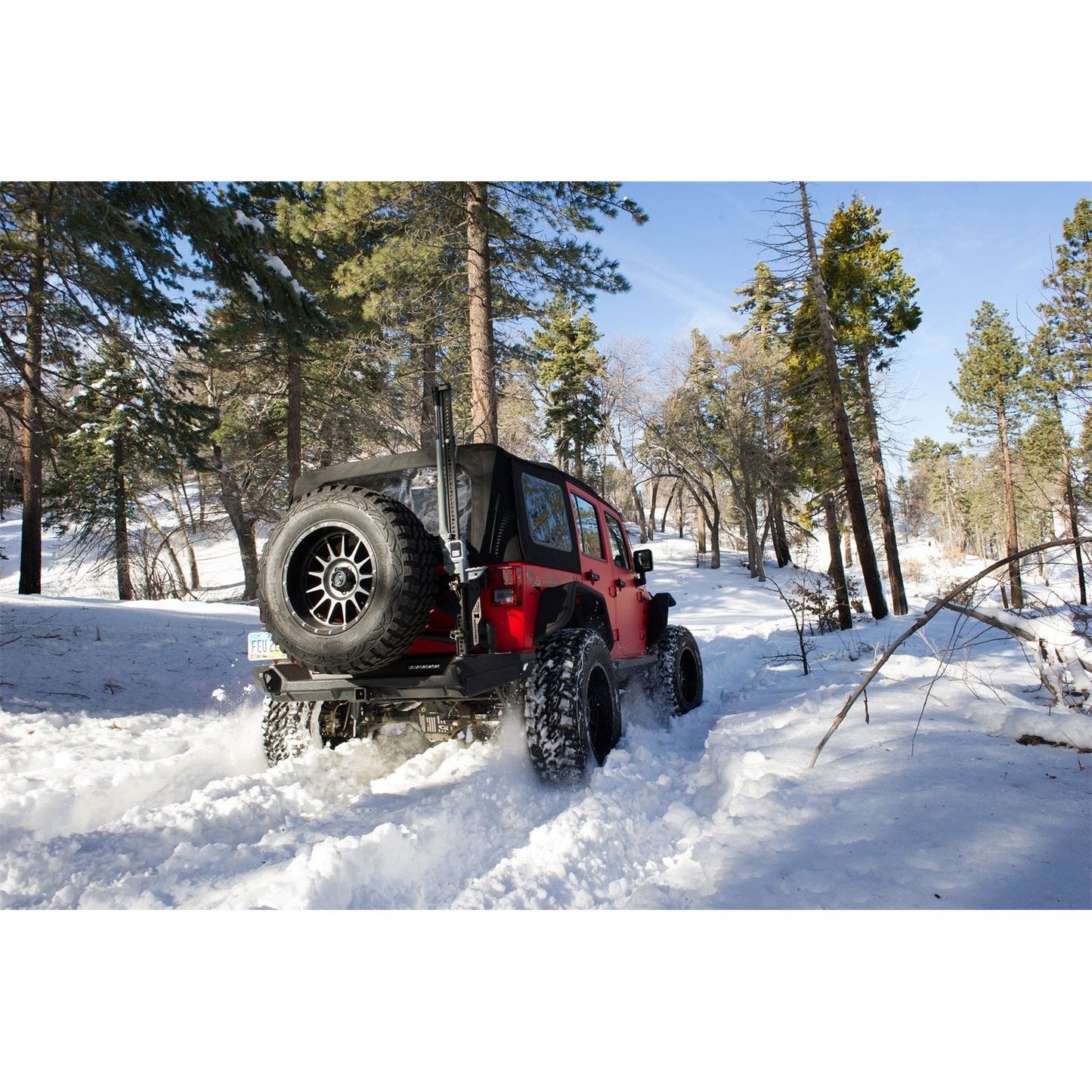 SMITTYBILT | Bowless Combo Top W/Tinted Windows Protek Jeep 07 18 Wrangler JK 4 Door Smittybilt |9087235