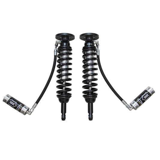 ICON VEHICLE DYNAMICS | 2009-2013 Ford F-150 2WD 1.75-2.63 Inch Lift Front V.S. 2.5 Series Coilover Kit Remote Reservoir Icon Vehicle Dynamics | 91805