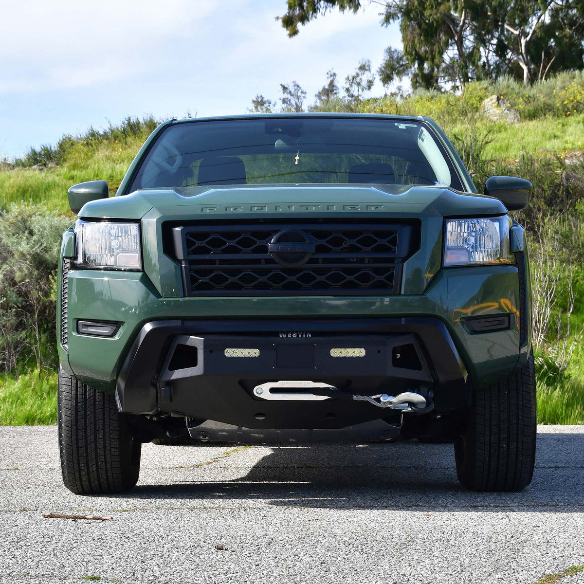 Westin Pro-Series Front Bumper 2022-2024 Nissan Frontier (W/ Intelligent Cruise Control)