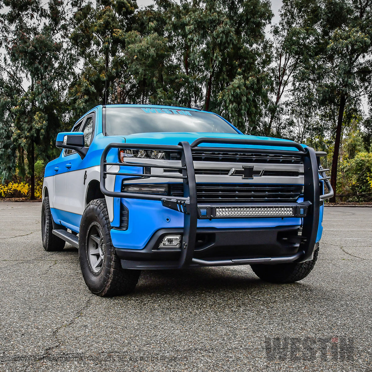 Westin Sportsman X Grille Guard 2019-2021 Chevy Silverado 1500