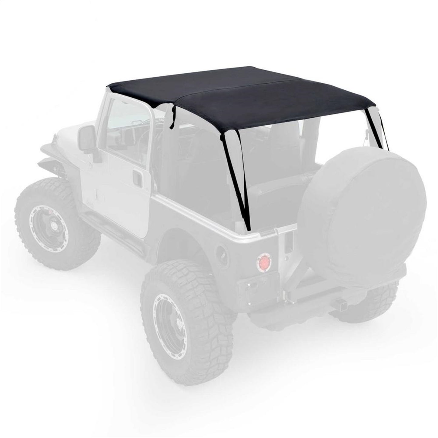 SMITTYBILT | Extended Top Black Diamond 97-06 Wrangler TJ Smittybilt |93635