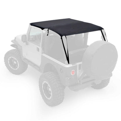 SMITTYBILT | Extended Top Black Diamond 97-06 Wrangler TJ Smittybilt |93635